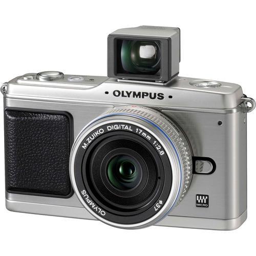 Olympus E-P1 Pen Digital Camera w 17mm f 2.8 Lens & Optical Finder - Refurbished