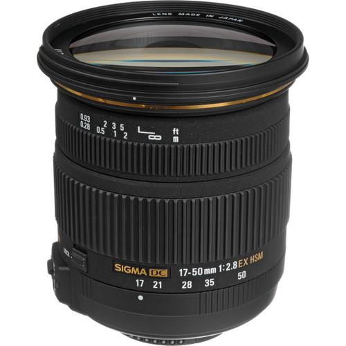 Sigma 17-50mm f 2.8 EX DC OS HSM Lens for Nikon F