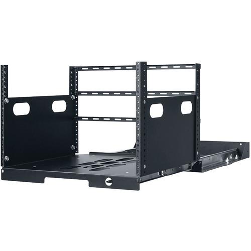 Lowell Manufacturing Pull-Out Rack with 2-Slides, 7U, 19" Deep