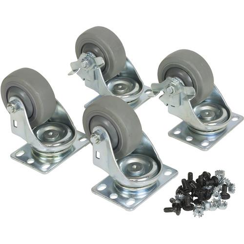 Lowell Manufacturing Fine-Floor Swivel Casters for LXR LVR Racks, Lowell, Manufacturing, Fine-Floor, Swivel, Casters, LXR, LVR, Racks