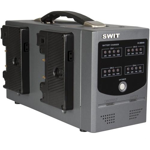 SWIT 4-Ch Simultaneous Charger With LED
