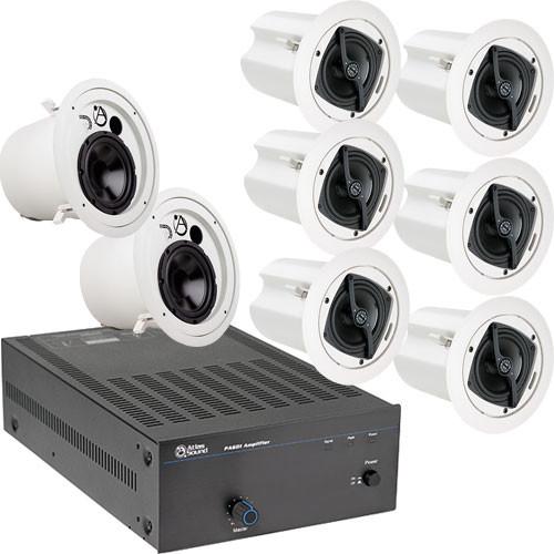 Atlas Sound APAKFAPS Amplifier and Speaker Package System