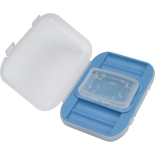 Dot Line AA Battery Case with Media Case - for Four AA Batteries and One Media Card