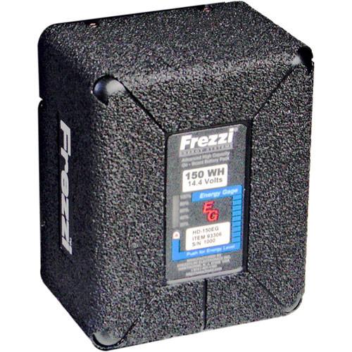Frezzi HD-150EG 93306 Nickel Metal Hydride Brick Battery - 14.4 VDC 150 Wh, AB 3-Stud Mount, Energy Gauge