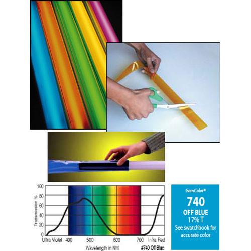 Gam #T740 Supertube Fluorescent Filter - T5 48" - Off Blue