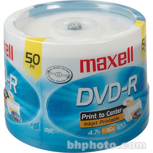 Maxell DVD-R Inkjet Printable Recordable Disc
