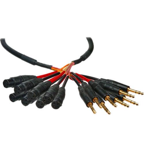 Monster Cable StudioLink 500 8-Channel 1 4" Stereo Male to XLR Female Snake Cable - 13.1