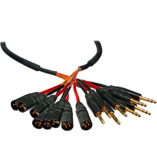 Monster Cable StudioLink 500 8-Channel 1 4" Stereo Male to XLR Male Snake Cable - 10