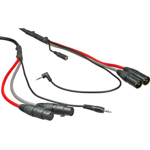 PSC XLR Betacam Breakaway Cable for FP33 and FP32 Field Mixers