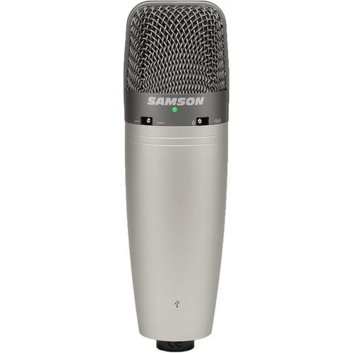 Samson C03UCW - Variable Pattern Large Diaphragm USB Studio Condenser Microphone