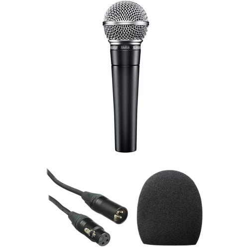 Shure SM58 Handheld Dynamic Microphone Kit