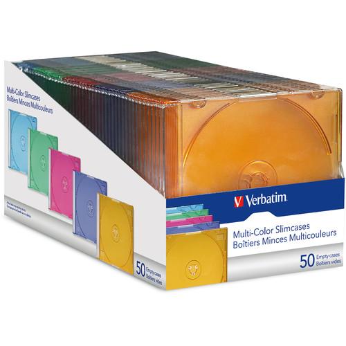 Verbatim CD DVD Slim Storage Cases