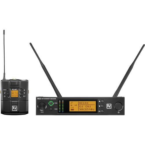 Electro-Voice RE3-BPNID Bodypack Wireless System with No Input Device