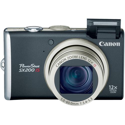 Canon PowerShot SX200 IS Digital Camera - Refurbished