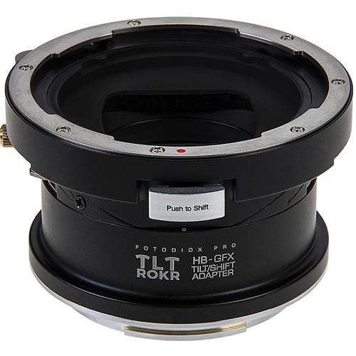 FotodioX Pro TLT ROKR Tilt Shift Adapter for Hasselblad V-Mount Lens to Fuji G-Mount GFX Camera