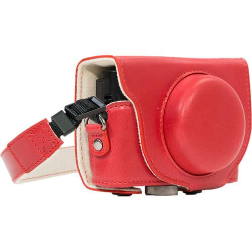 MegaGear Ever Ready PU Leather Camera Case and Strap for Sony Cyber-shot DSC-RX100 VI, V, IV, III