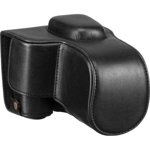 MegaGear Ever Ready PU Leather Case and Strap for Nikon D3500