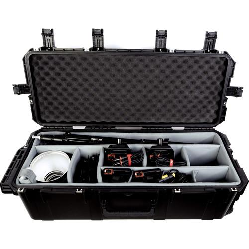 Aputure Light Storm LC 120d II Daylight LED 2-Light Kit with Gold Mount Battery Plate