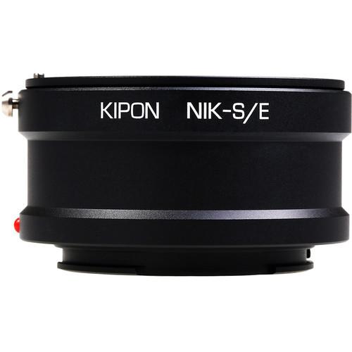 KIPON Lens Mount Adapter for Nikon F-Mount Lens to Sony-E Mount Camera