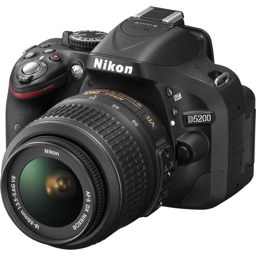 Nikon D5200 DSLR Camera with 18-55mm Lens - Refurbished