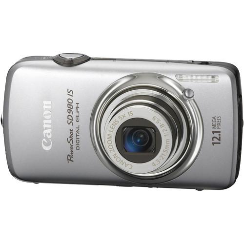 Canon PowerShot SD980 IS Digital Camera - Refurbished