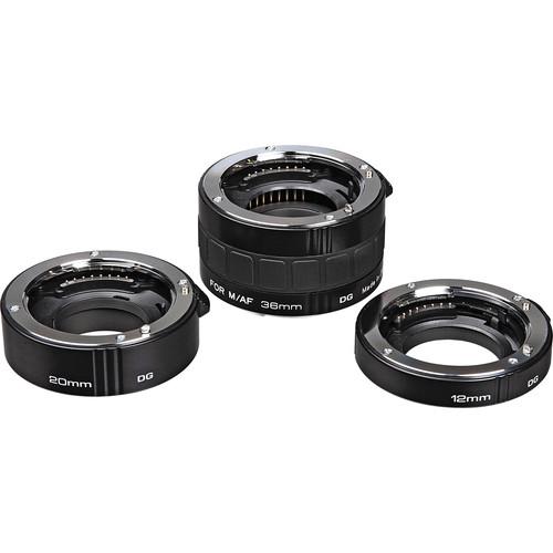 Kenko Auto Extension Tube Set DG for Sony Alpha & Minolta Maxxum Digital and Film SLR Cameras