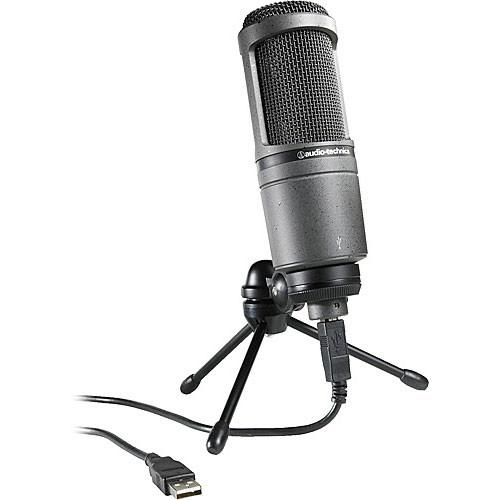 Audio-Technica AT2020USB - Condenser Microphone with USB Connection