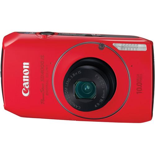 Canon PowerShot SD4000 IS Digital ELPH Camera - Refurbished