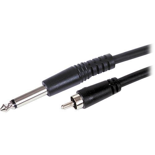 General Brand EXF Series 1 4" Phone Male to RCA Male Audio Cable - 6