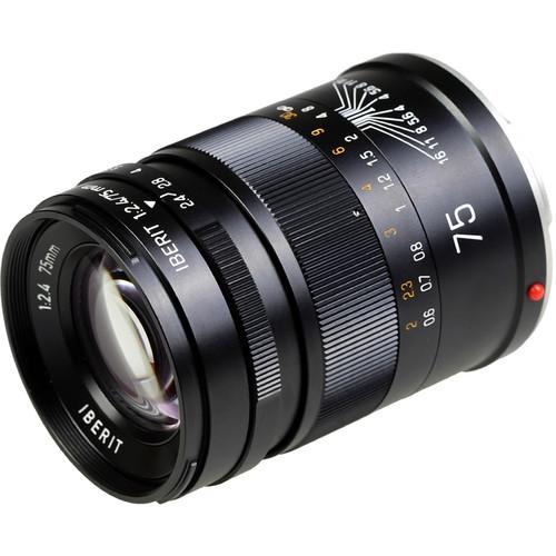 KIPON Iberit 75mm f 2.4 Lens for Sony E