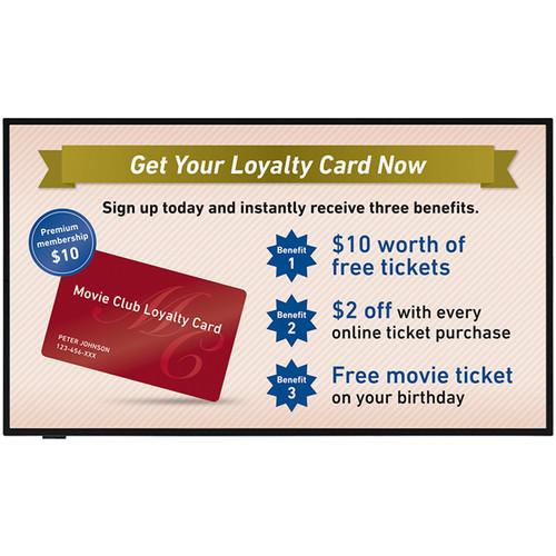 Sharp 43" PNUH431 Commercial LCD Display