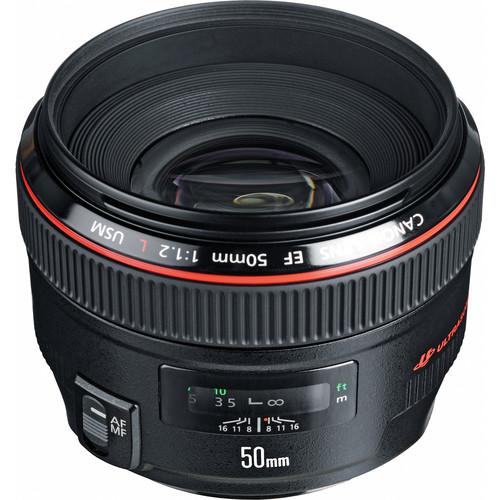 Canon EF 50mm f 1.2L USM Lens