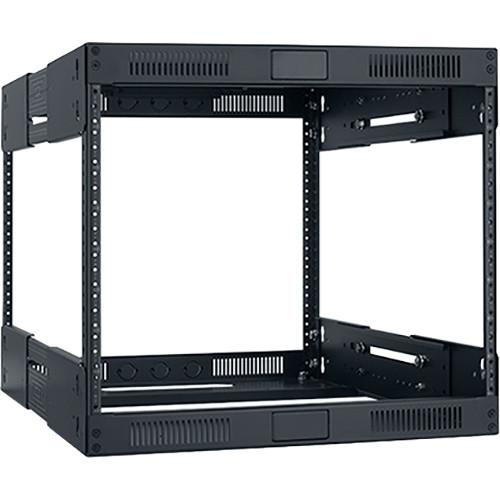 Lowell Manufacturing Rack-Variable Depth - 8U, Expands from 21 - 28" Deep