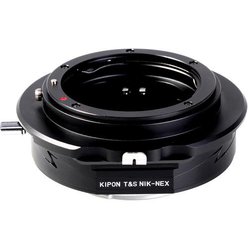 KIPON Lens Mount Adapter for Nikon Lens to Sony E-Mount Camera With Tilt-Shift Functionality