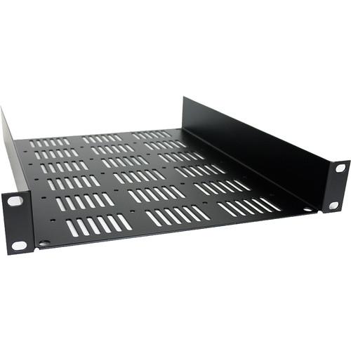 Lowell Manufacturing Half Rack Shelf, 1U, 11.5" Depth