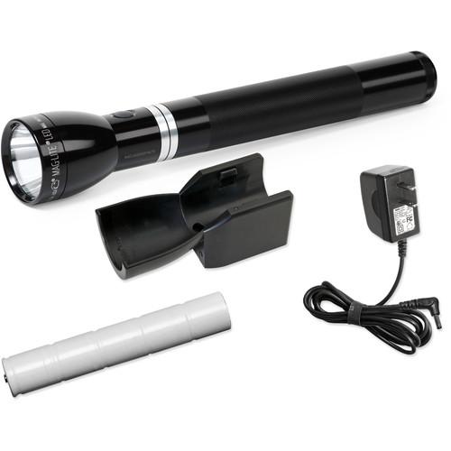 Maglite Mag Charger LED Rechargeable Flashlight with 120 VAC Converter