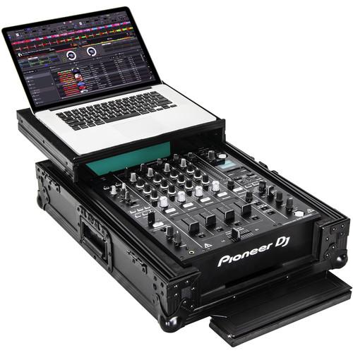 Odyssey Innovative Designs Flight FX Series Universal 12" Format DJ Mixer Case with Multicolored LED Panel