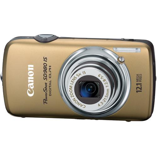 Canon PowerShot SD980 IS Digital Camera - Refurbished