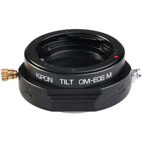 KIPON Lens Mount Adapter for Olympus OM Lens to Canon EF-M-Mount Camera with Tilt Functionality