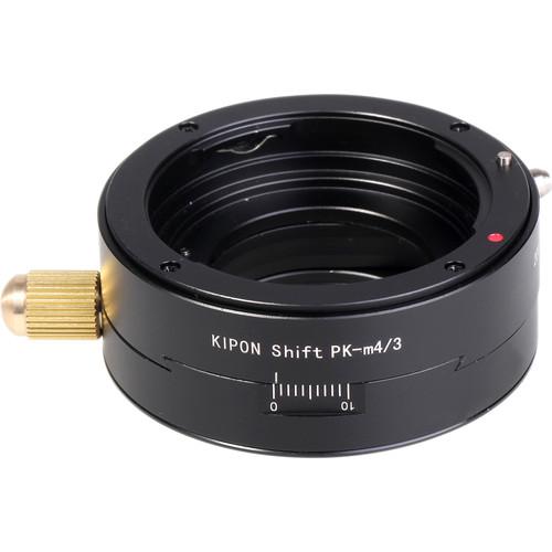 KIPON Lens Mount Adapter for Pentax K Lens to Micro Four Thirds-Mount Camera with Shift Functionality