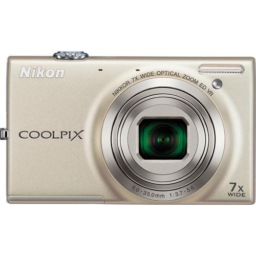 Nikon Coolpix S6100 Digital Camera - Refurbished