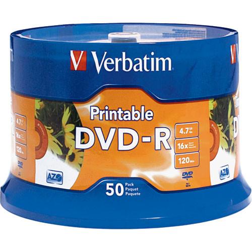 Verbatim DVD-R 4.76GB 16X Printable