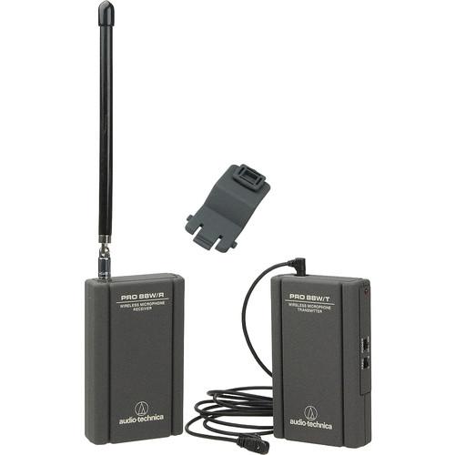 Audio-Technica PRO 88W-830 Camera Mountable VHF Lavalier Wireless System