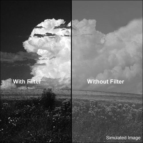 B W 37mm Dark Red MRC 091M Filter