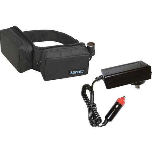 Bescor Heavy Duty Starved Electrolyte Battery Belt with Charger