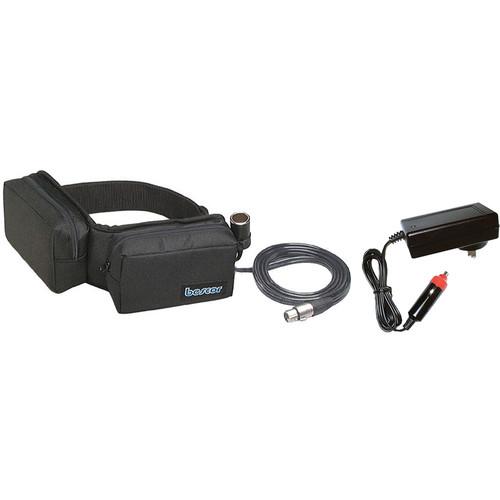 Bescor PRB-154XLRA Heavy Duty Starved Electrolyte Battery Belt Cigarette and 4-Pin XLR Connectors, with Automatic Charger