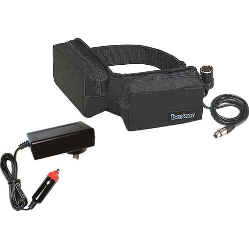 Bescor PRB-7XLRATM Starved Electrolyte Battery Belt Cigarette and 4-Pin XLR Connectors, with Automatic Charger