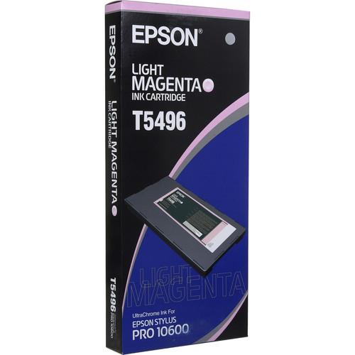 Epson UltraChrome, Light Magenta Ink Cartridge for Epson Stylus Pro 10600 Printer