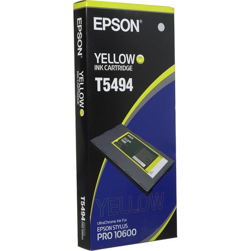 Epson UltraChrome, Yellow Ink Cartridge for Epson Stylus Pro 10600 Printer