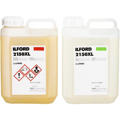 Ilford 2150 Developer Fixer Black and White Print Chemicals Kit 2x
